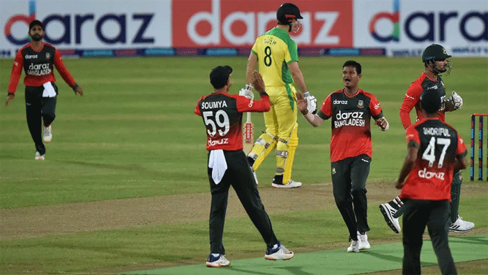 নাসুমের ঘুর্ণিতে অস্ট্রেলিয়ার বিপক্ষে প্রথম জয় বাংলাদেশের